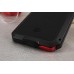 iPhone 6 6s 4.7 - Black Armor Cover Shock Proof Heavy-duty Aluminum Protective Cover Case
